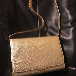 Vintage Saks fifth Avenue gold purse
